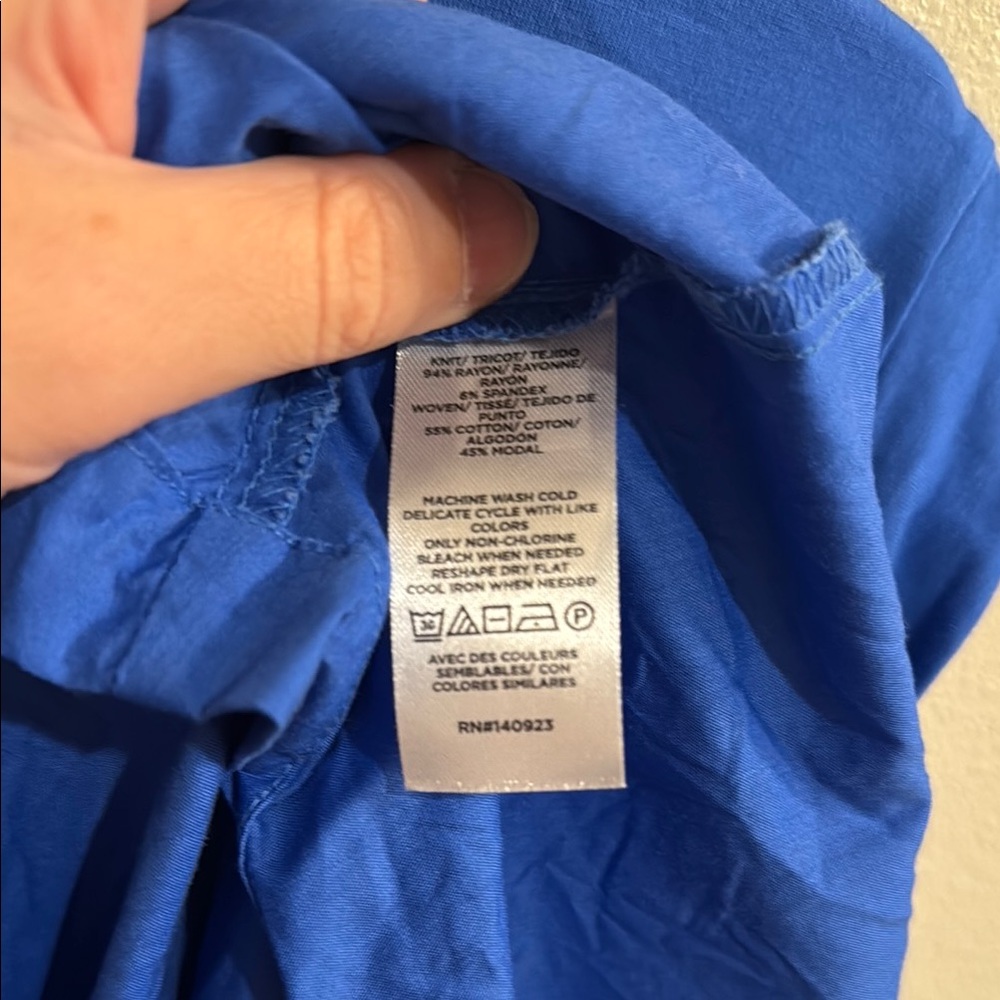 LOFT Royal Blue Sleeveless Maxi Dress - Picture 5 of 5